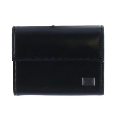 Mini billetera plegable de nailon para hombre PORTER [PLUME/Puryum] 1. Negro Foto 1 de 4
