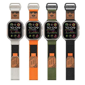 Nylon Loop Strap For Apple Watch ultra Band 49/45/44/42mm 41/40/38mm Wristband - Picture 1 of 87