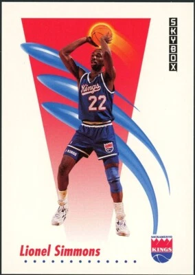1991 SkyBox Lionel Simmons Card #250 - Image 1 of 2