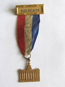 1922 WRC FRAUENHILFEKORPS LAGER IOWA STADT DELEGIERTENMEDAILLE - Bild 1 von 6