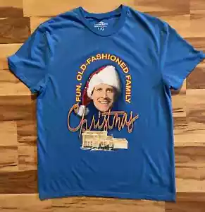National Lampoon's Christmas Vacation Clark Griswold Large Shirt Xmas Fun Men's - Picture 1 of 6