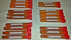 Carolina Reaper/ Moruga/ Butch T/ Scorpion/ Ghost Pepper/ Habanero Powder Vials  - Picture 1 of 2