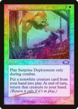Surprise Deployment FOIL Planeshift HEAVILY PLD White Uncommon MTG CARD ABUGames