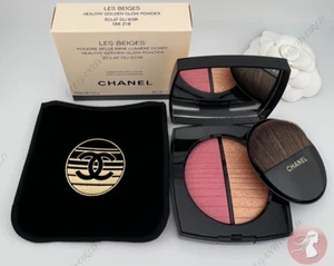 Chanel LES BEIGES Healthy Golden Glow Powder Duo ECLAT DU SOIR Neu Sommer 2025 - Bild 1 von 9