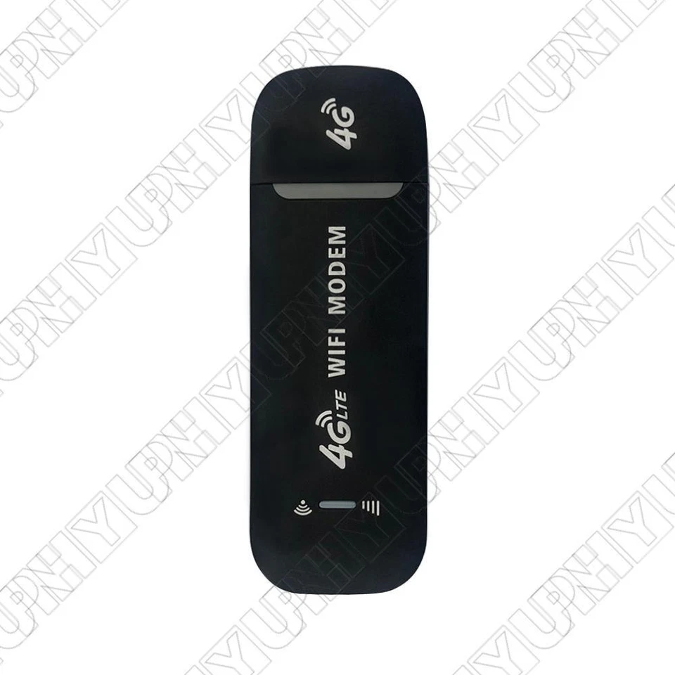 1Pc Black 4G LTE USB WIFI Modem Wireless Router Mobile Broadband 96 * 33 * 12mm - Image 1 of 4