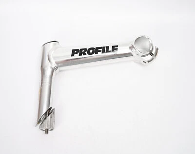 Profile Design Silver Road Bike Stem 150mm 25.4Bar Clamp 22.2 Quill Stem - Image 1 of 4