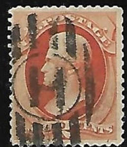 USA 1870 ORANGE BROWN 2c - Picture 1 of 1