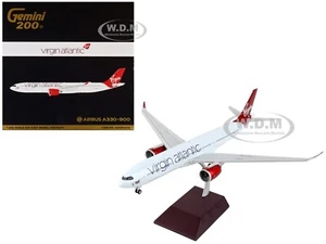 AIRBUS A330-900 AIRCRAFT "VIRGIN ATLANTIC" 1/200 DIECAST BY GEMINIJETS G2VIR1212 - Picture 1 of 4