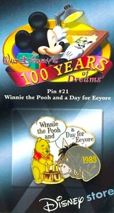 Prendedor de intercambio Disney 100 años de sueños - WINNIE THE POO & A DAY FOR EEYORE - #21 - Imagen 1 de 4