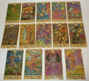 Tarot Card Wands Suit Minor Arcana Replacement Spirit Halloween Baton Staves Rod - Picture 1 of 8