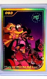 2017 2017-19 Limited Run Games Gold Foil #93 Jay and Silent Bob Mall Brawl Card - Picture 1 of 2