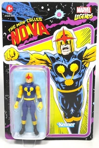 MARVEL LEGENDS RETRO COLLECTION NOVA EUROPEAN ACTION FIGURE - Picture 1 of 9
