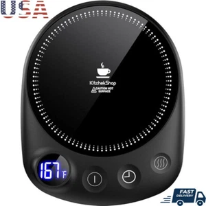 Kaffeetassenwärmer schnelle Erwärmung automatische Abschaltung 4 Temperatureinstellungen Getränkeuntersetzer USA - Bild 1 von 7