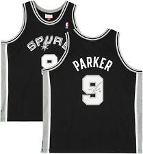 Tony Parker San Antonio Spurs Signed Mitchell & Ness 2001-02 Swingman Jersey
