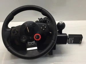 Logitech Driving Force GT Racing Wheel E-X5C19 for PS3/PC (841-000038) - Picture 1 of 6