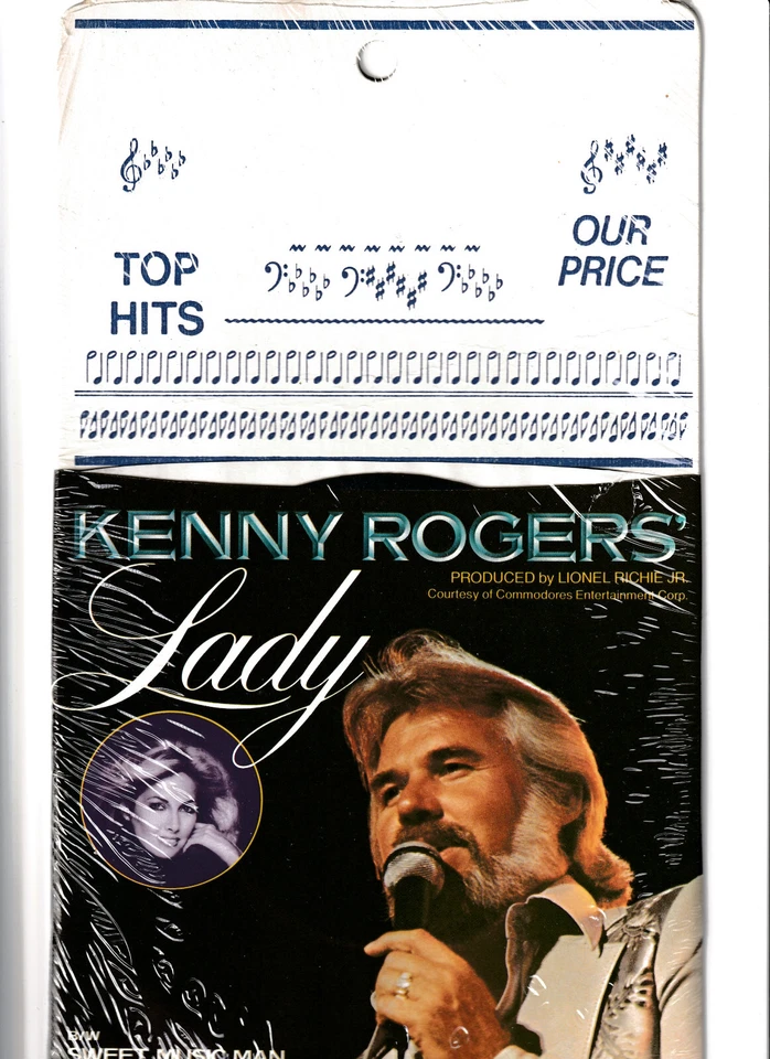 KENNY ROGERS/ LADY/ SWEET MUSIC  7" W/ PIC SLEEVE RARE NEW SEALED!! - Image 1 of 2