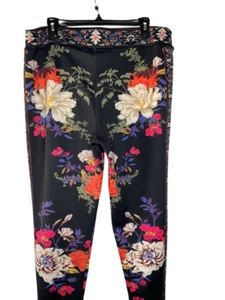 Women’s Polyester Floral Leggings 2XL - Picture 1 of 8