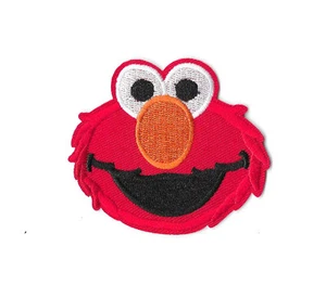 ELMO Iron on / Sew on Patch Embroidered Badge Sesame Street TV PT25 - Bild 1 von 1