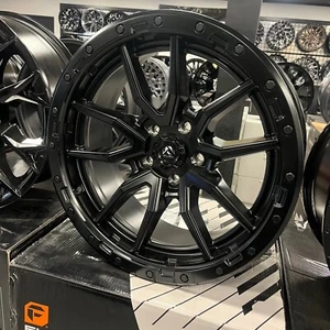 4 Fuel Rebel 6 D679 Black 18" Wheels Rims 18X9 6X135 Fits Ford F-150 - Picture 1 of 6