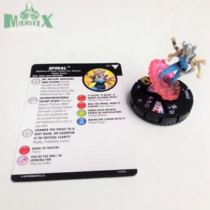 Heroclix X-Men: The Animated Series Set Spiral #041 ¡Figura súper rara con tarjeta! - Imagen 1 de 1