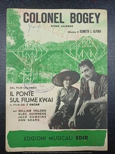 Spartito Musicale - Colonel Bogey / Il Ponte sul Fiume Kwai - Edizioni Edir - Picture 1 of 2