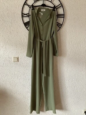 ‼️HEINE,Damen Overall Jumpsuit Einteiler Olivgrün, Gr. 36, NEU ‼️ - Bild 1 von 4