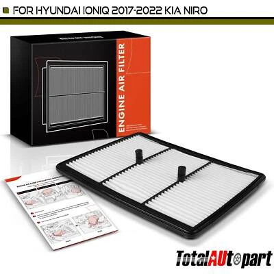 Filtro de aire del motor para Hyundai Ioniq 2017 2018-2022 Kia Niro 2017-2024 L4 1,6 L Foto 1 de 4