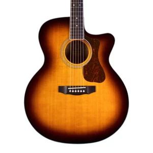 Guild F-250CE Deluxe Jumbo A/E Guitar, Solid Spruce Top, Antique Burst - Picture 1 of 3