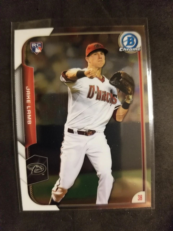2015 Bowman Chrome JAKE LAMB card # 168 - Image 1 of 1