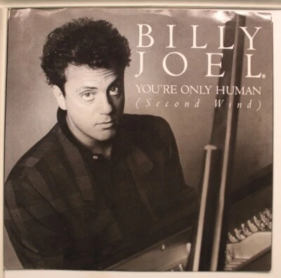 Rock Picture Sleeve 45 Billy Joel - You'Re Only Human (Second Wind) / Surprises Foto 1 de 3