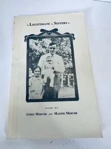 Legitimate Sisters Gwen And Maxine Mercer Paperback Book 1st/1st Signed - Picture 1 of 6