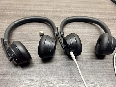 Лот из 2 Microsoft современный беспроводной Bluetooth гарнитура черный | #D64 - Изображение 1 из 4