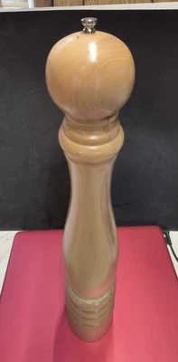 Olde Thompson 21 дюйм высокая гигантская мельница для перца измельчитель углеродистая сталь светлый клен? Дерево - Изображение 1 из 4