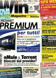 Rivista WIN MAGAZINE 156 Settembre 2011 con DVD software vintage retrocomputer - Foto 1 di 3