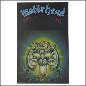 Motorhead Overkill 1979 Promotional Poster (UK) - Picture 1 of 1