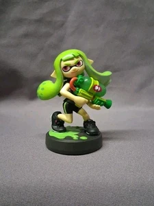 Figura Amiibo Splatoon Chica Inkling Verde Lima - Nintendo Switch Wii U 3DS - Imagen 1 de 6