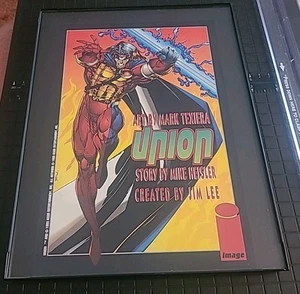 Union Image Comics Framed Print Ad 8.5x11  1993 - Picture 1 of 1