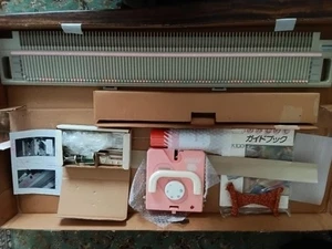 USED Knitting Machine Amimumemo Easy LK100 Model Box Japan SilverReed Tesete F/S - Picture 1 of 7