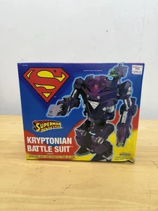 Vintage DC Kenner Superman Man of Steel Kryptonian Battle Suit Veicolo 1995 scatola aperta - Foto 1 di 12