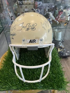 Pro Football Hall Of Fame signierter Helm 30 Unterschriften - Bild 1 von 6