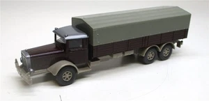 Wiking 1/87 843 MB L 10000 LKW braun Pritsche/Plane o. OVP (Spur H0)(02-02) - Bild 1 von 1