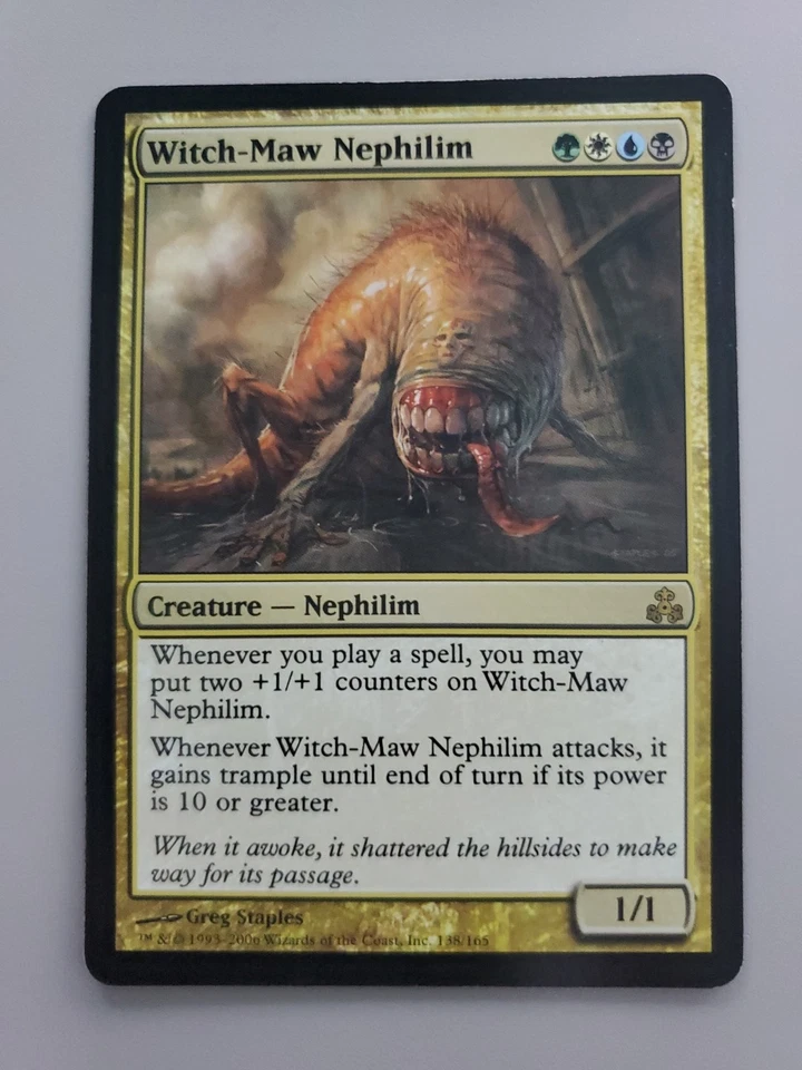 MTG Witch-Maw Nephilim Guildpact Regular Rare LP - Image 1 of 1