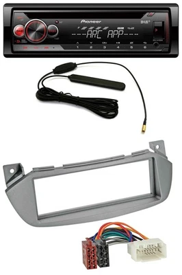 Pioneer CD USB AUX DAB MP3 Autoradio für Nissan Pixo UA0 09-13 Suzuki Alto GF 09 - Bild 1 von 4