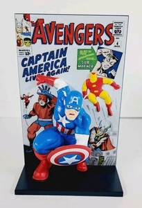 The Avengers 3D Comic Standee Captain America Marvel Loot Crate - Picture 1 of 6