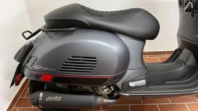 Sport Mono Sitzbank Keder Schwarz! Vespa GTS 125 300 2014-2025 Seat Sella - Bild 1 von 4