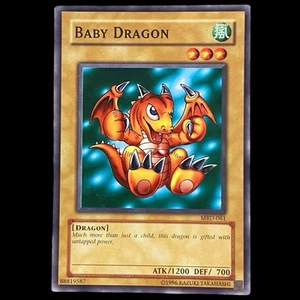 2002 YU-GI-Oh! Metal Raiders Baby Dragon MRD-061 Unlimited Edition -- NM - Picture 1 of 2