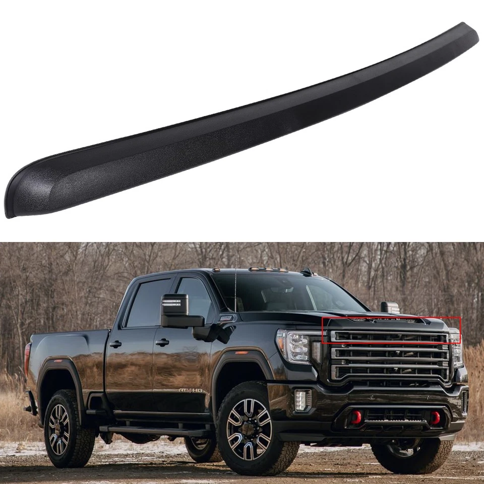 Truck Hood Molding Trim For 07-13 GMC Sierra 1500 GM1235110 10385157 Foto 1 de 4