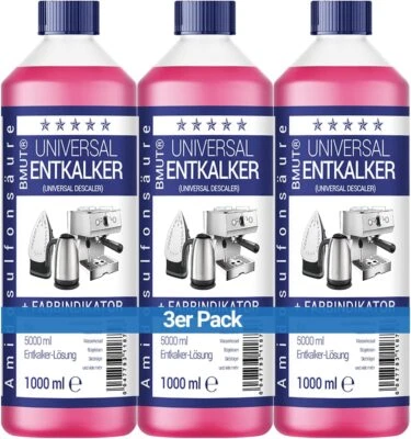 3x 1000ml Entkalker Kaffeevollautomat für Delonghi Siemens Philips Jura Espresso - Bild 1 von 4