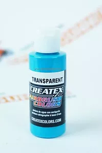 Createx Airbrush Colors 5134 Transparent Maui Blue 2oz. water-based paint - Picture 1 of 3