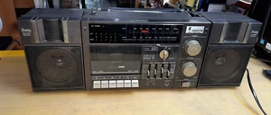 Stereo Sinudyne portatile vintage anni '80 parzialmente funzionante - Afbeelding 1 van 5